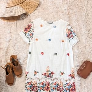 Embroidered Boho summer dress